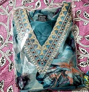 Organza Kurta Set