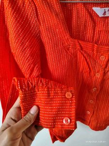 Beautiful Orange Top❤️