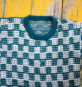 Cute Checkered Sweater