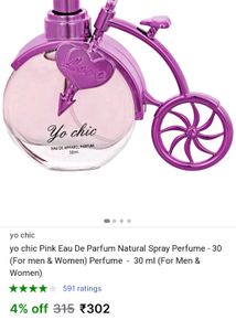 Yo Chic Pink (Eau De Parfum -30 Ml)💗