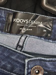 Wide Leg Denim Pants