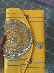 Elegant Yellow Clutch