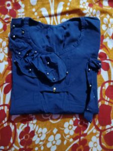 Navy Blue Top