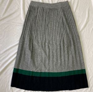 Pleated Midi Skirt
