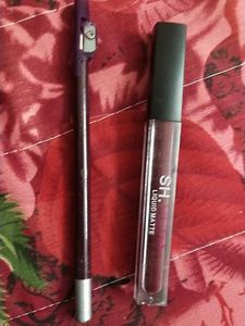 SH HUDA Liquid Matte & Lipliner