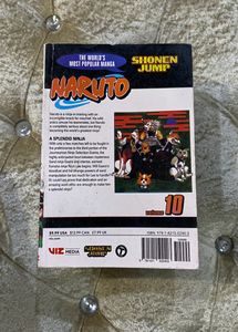Anime Naruto Manga Vol 10