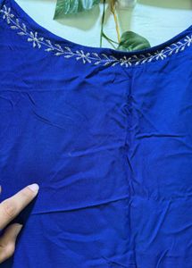 Elegant Blue Kurti