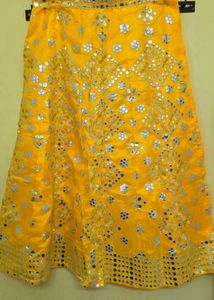 Yellow Lehenga Skirt