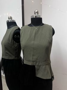 Olive Designer Top