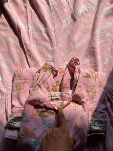 Pink Sharara Set