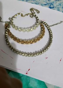 Layered Rhinestone Necklace