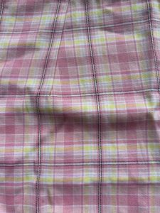 Berrylush Pink Plaid Mini Skort