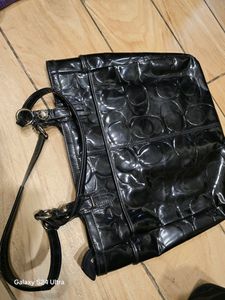 Original Pu Coach Big Tote Sholder Bag