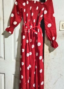 Red Polka Dot Dress