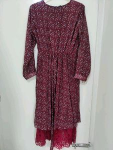 Floral Print Midi Dress