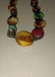 Beautiful Colorful Stone Necklace