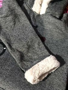 🌷Cute Bicycle Hearts Midi Dress With Hoodie🌷