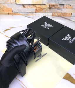 LV &amp; ARMANI PREMIUM QUALITY MENS BELT WD BOX