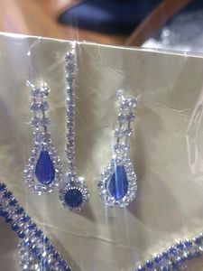 Stone Royal Blue Jewel Set