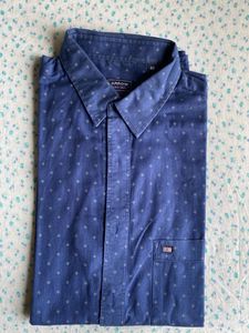 Arrow Blue Patterned Shirt
