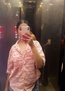 Pink Patterned Top