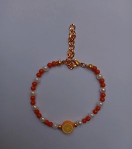 Citrus and dragon &amp; watermelon fruit Bracelet