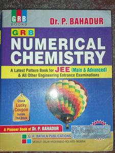GRB Numerical Chemistry - JEE Book