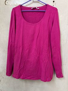 Pink Shirt Blouse Top