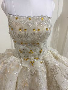 Luxury sparkle bridal gown
