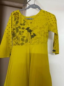 Elegant Yellow Kurta