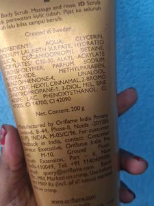 Oriflame Milk &amp; Honey Scrub &amp; Cream Set