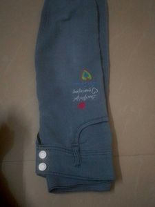 Embroidered Light Wash Jeans