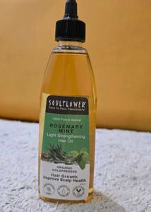Soulflower Rosemary Mint Hair Oil