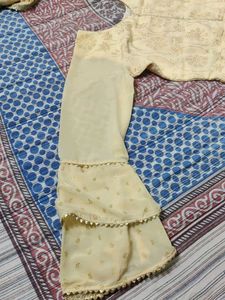 Frock Plazo Set