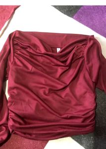 Maroon Top