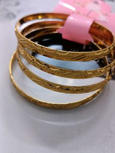 Artificial Gold Bangle Set of four