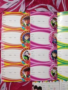 Sticker Name Plate