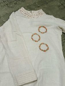 Embroidered Floral Top
