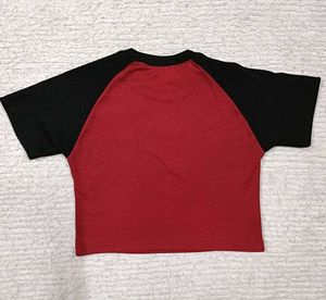 Red &amp; Black Crop Top ❤️🖤