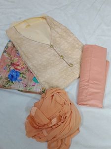 Unstitched Cotton Suit