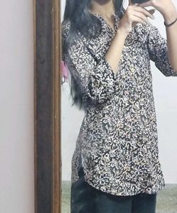 Printed Short Kurti