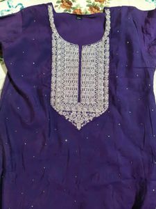💜Purple elegant Kurta 💜