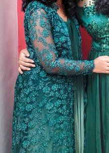 Elegant Green Embroidered Kurta Suit