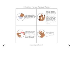 Reusable Ombre Press-On Nails – Glazed Glitter