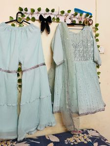 Beautiful Sharara Set With Dupatta