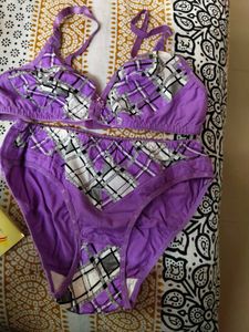 Floral Bra &amp; Panty Set