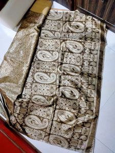 Golden Silk Saree