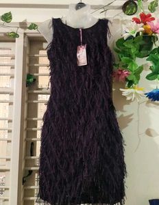 Feathered Party Dress