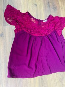 Maroon Top