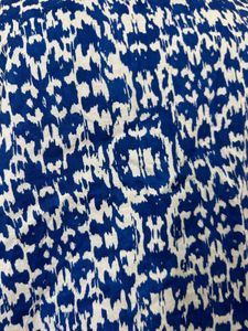 Boxy Crop Shirt In Blue